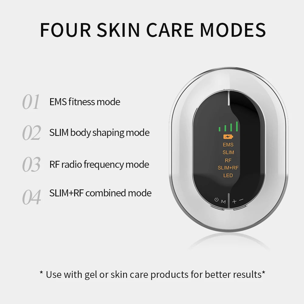 Masajeador Corporal EMS para Adelgazar, Quemador de Grasa, Pérdida de Peso, Radiofrecuencia, Masajeador Anticelulítico, LED Infrarrojo, Lifting Facial, Eliminación de Arrugas