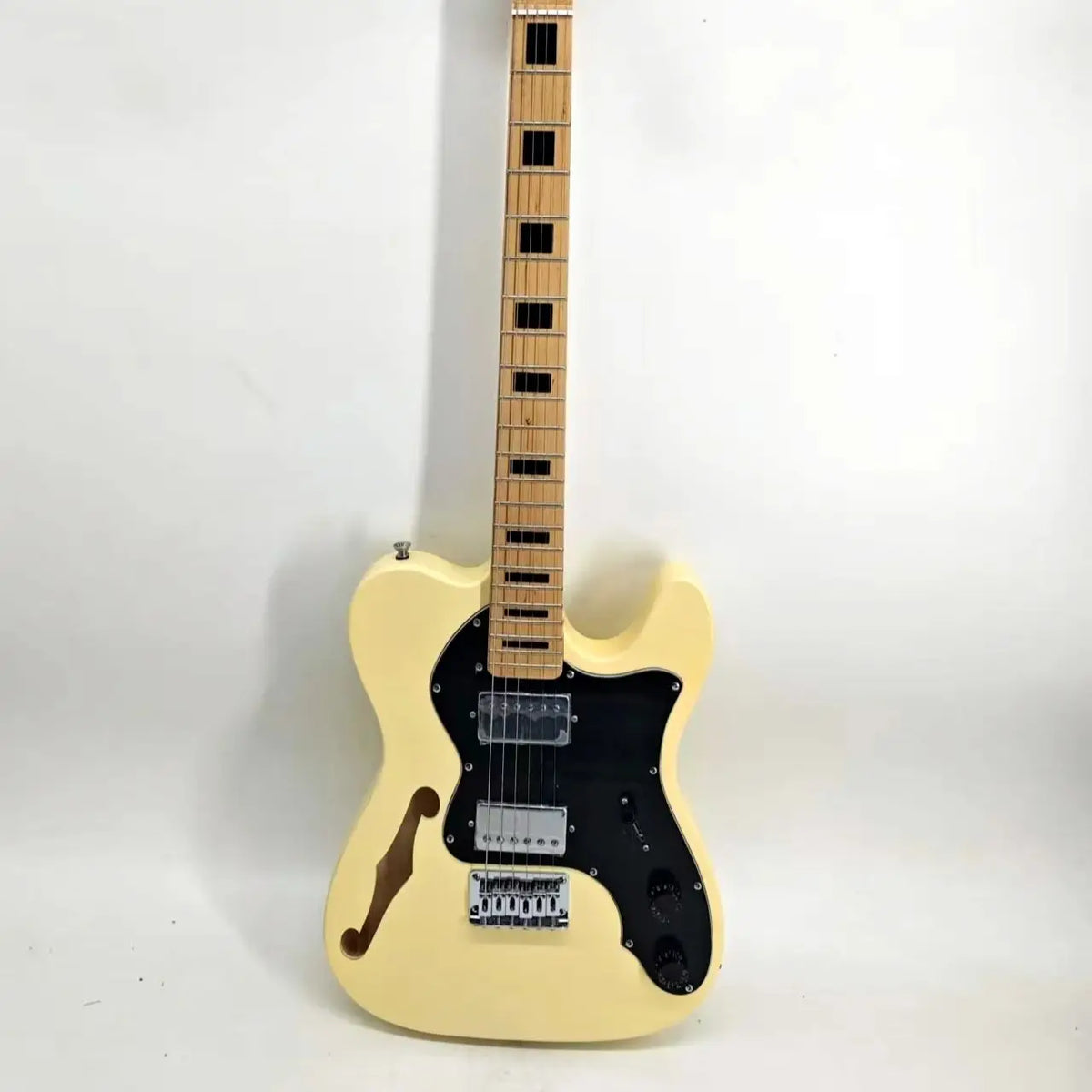 Guitarra Eléctrica de 6 Cuerdas con Pastillas Humbucker HH, Pasiva 1V1t3w, 20 Trastes, Cuerpo de Caoba, Mástil de Palisandro