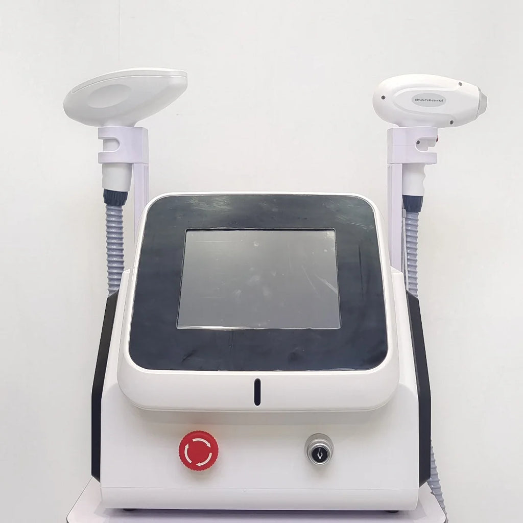 Máquina Láser de Diodo para Depilación y Eliminación de Tatuajes, Nueva de Alta Calidad, 2 en 1, 808nm, Depilación y Depigmentación
