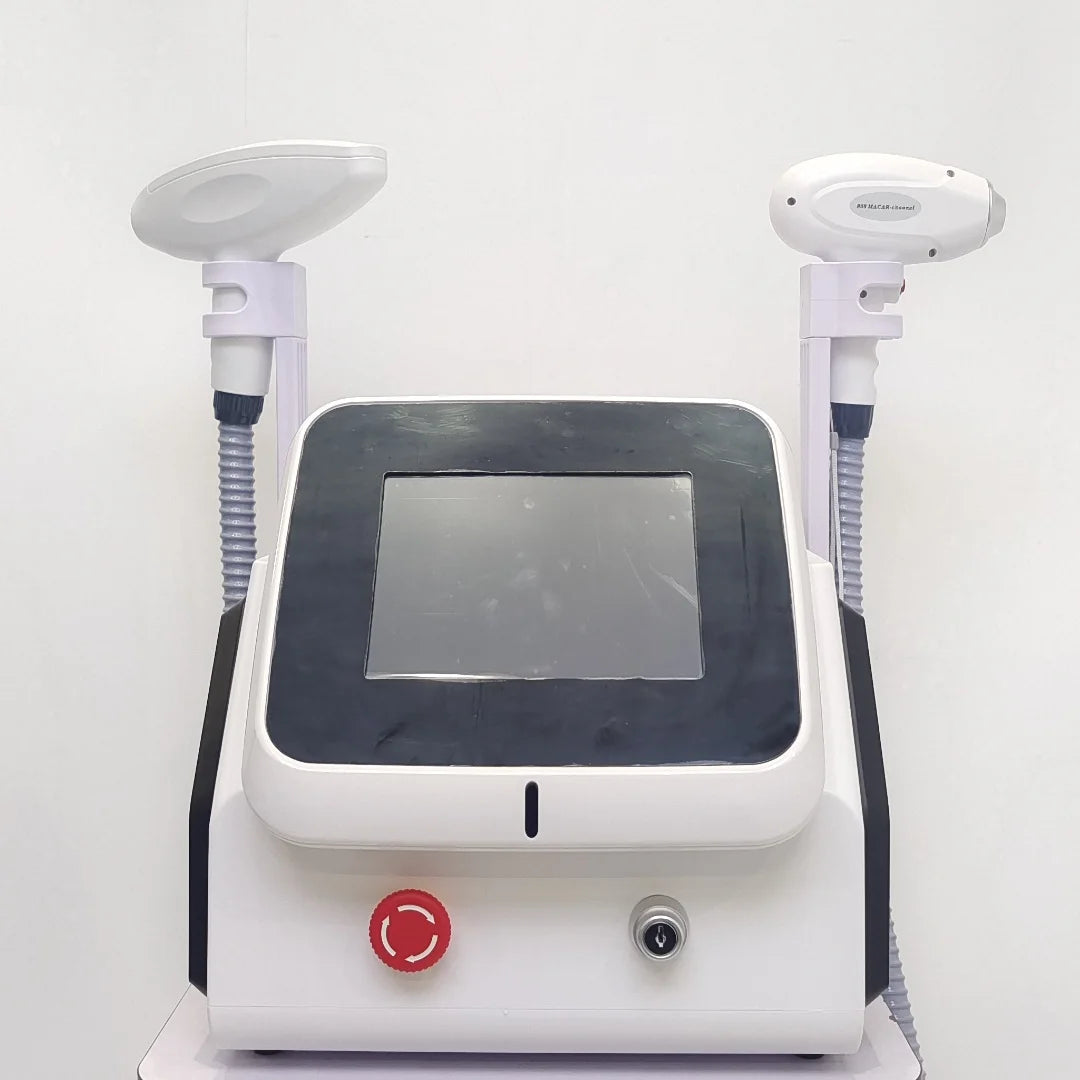 Máquina Láser de Diodo para Depilación y Eliminación de Tatuajes, Nueva de Alta Calidad, 2 en 1, 808nm, Depilación y Depigmentación