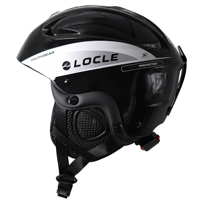 LOCLE hombres casco de esquí niños mujeres ultraligero deportes extremos monopatín Snowboard casco moto de nieve casco de motocicleta