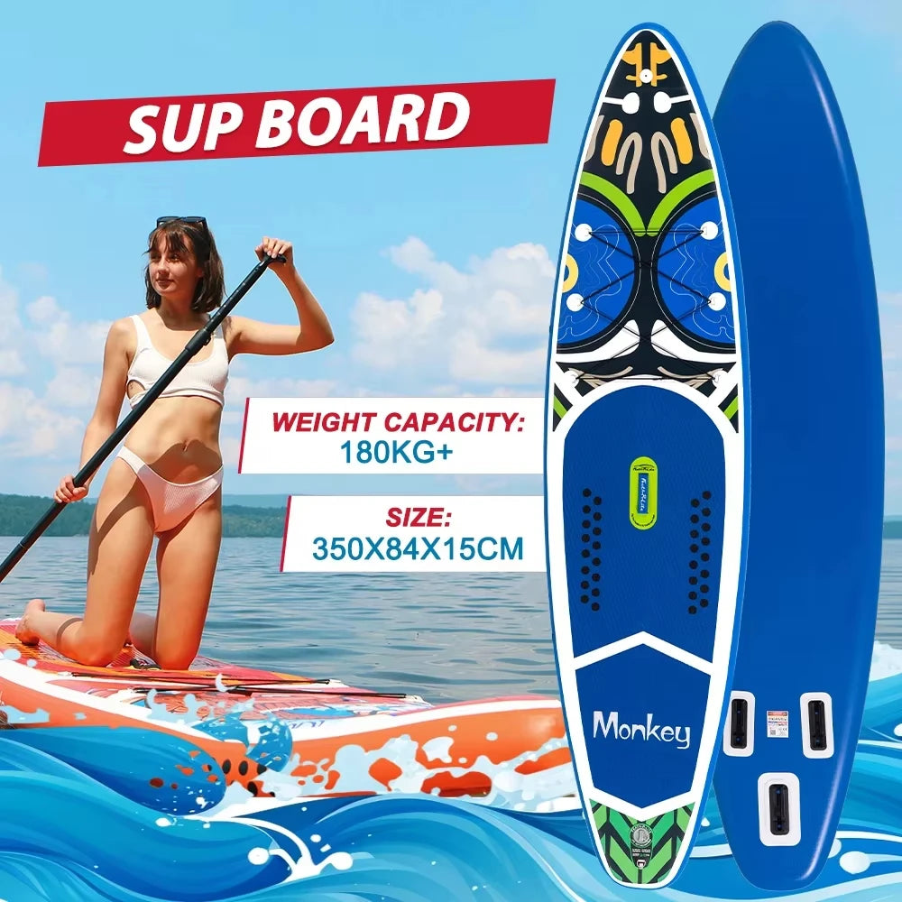 Tabla de Paddle Surf Inflable FunWater, Tabla de Surf SUP de 11&