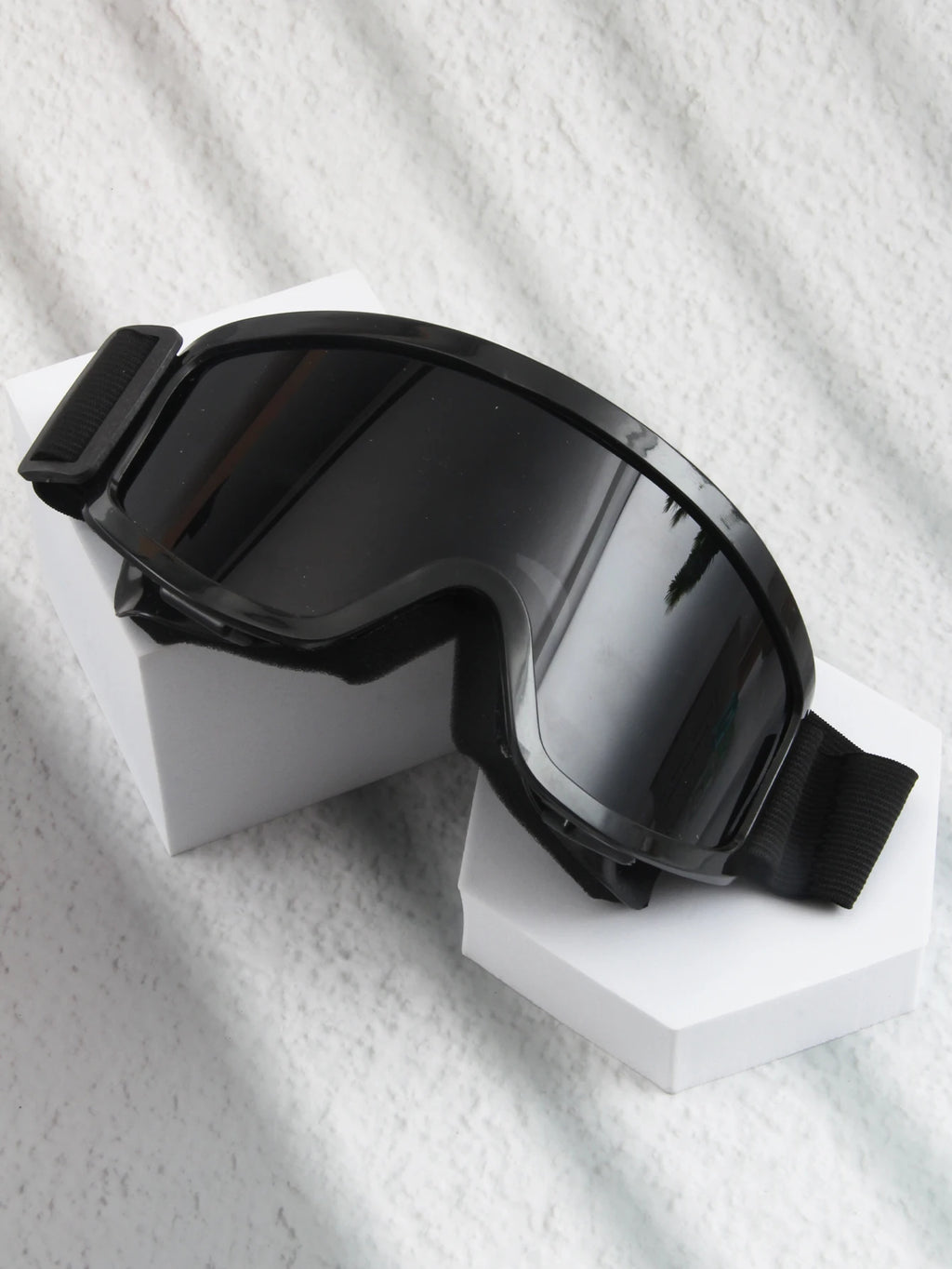 Gafas de esquí de una sola pieza con montura grande para uso diurno y nocturno, acolchadas, a prueba de viento, para esquí individual y snowboard, de alta definición para montañismo
