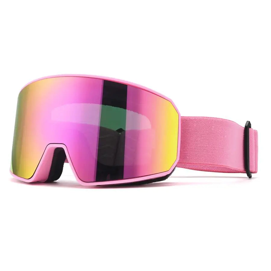 Gafas de Esquí Antivaho de Doble Capa, Gafas Deportivas para Exteriores con Protección UV, Equipo de Protección Ocular para Senderismo en Nieve y Montaña
