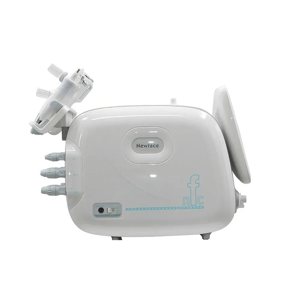 Máquina de Hidrodermoabrasión 6 en 1, Aqua Peel, Cuidado de la Piel, BIO Light RF, Limpieza Facial con Vacío, Hidrochorro de Agua y Oxígeno