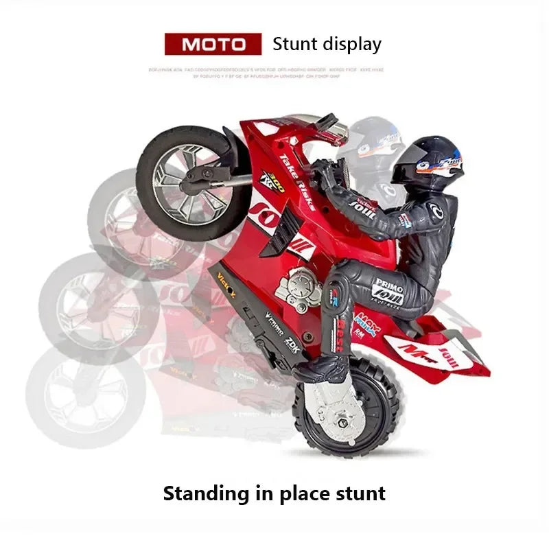 1/6 RC Motorcycle Rc Cars Self-stable Balance Standing Competitive Racing Drift Stunt Electric Motorcycle Toys for Adults Gifts