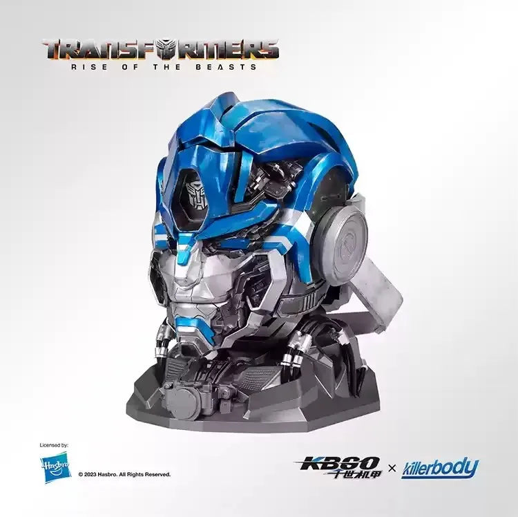 Casco de Iron Man 1:1 Mk5 Mk50 Mk17, Casco Deformable con Control de Sonido, Modelo Coleccionable, Juguete, Regalo de Cumpleaños o Festival