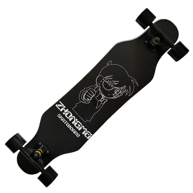 Patineta de Calle Profesional para Danza, Longboard, Tabla de Cruising, Apta para Hombres, Mujeres, Niños y Nuevos Conductores