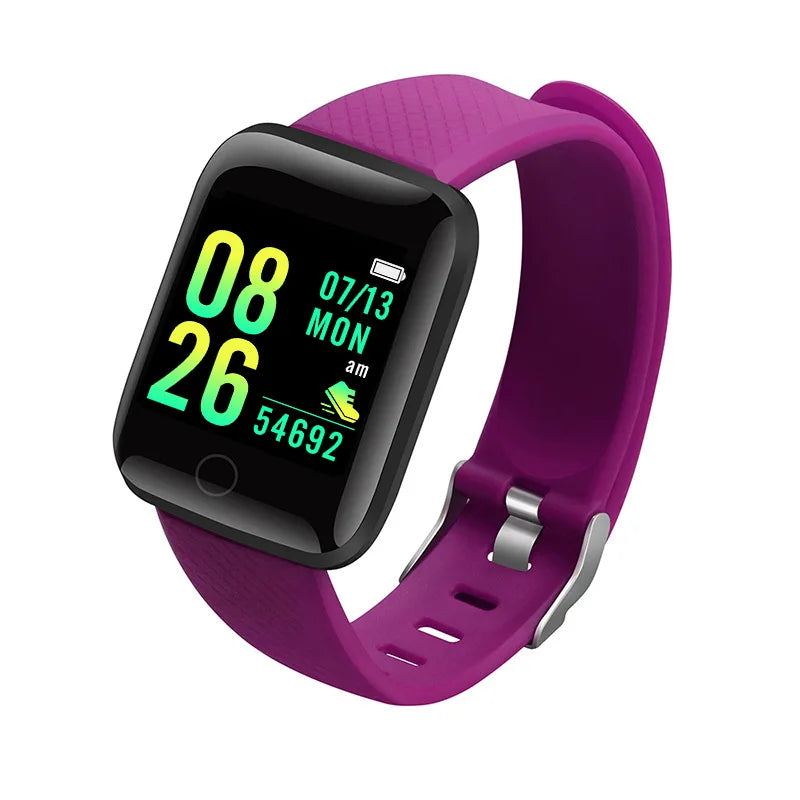 Reloj inteligente para hombre y mujer, reloj de pulsera, monitor de actividad física, pulsera, regalo de cumpleaños, reloj electrónico para Android e iOS