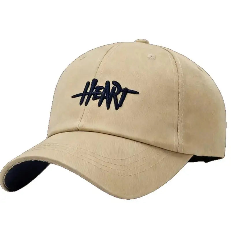 Gorra de béisbol bordada y lavada para hombre y mujer, con protección UV, gorra de sol ajustable para verano.