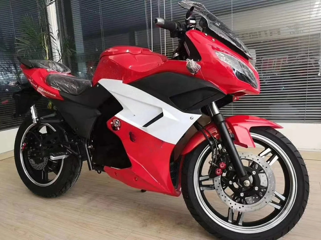 Motocicletas eléctricas de carreras de superpotencia Flying Wing Engtian, nuevo diseño, motor de 8000 W con batería de litio