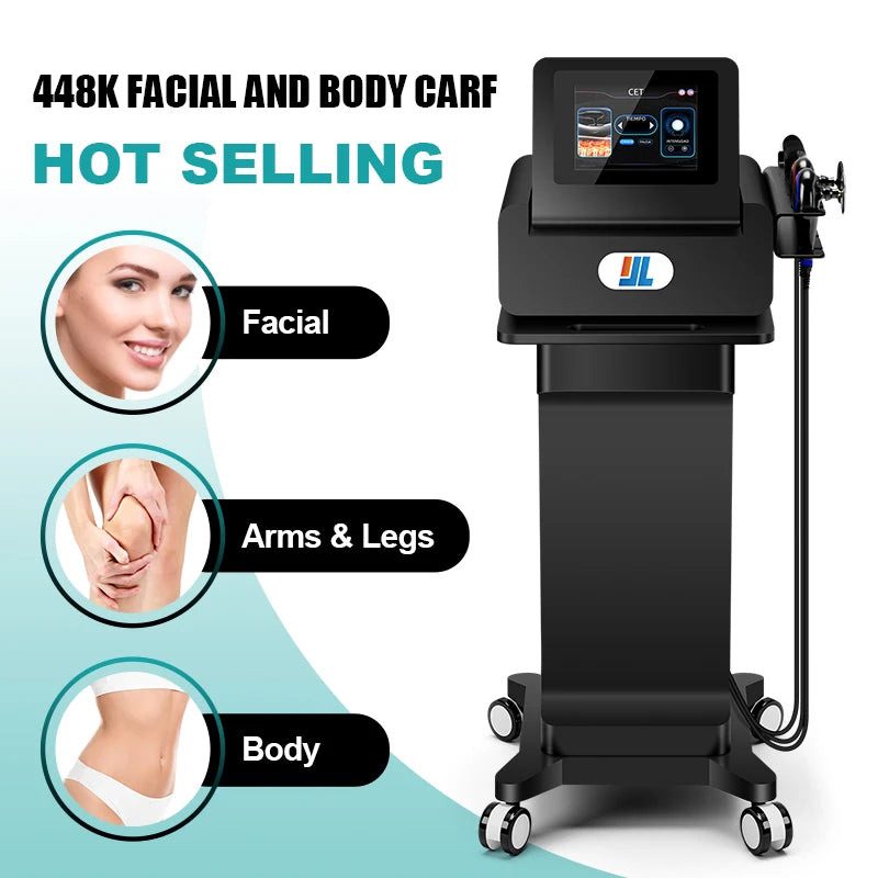 Máquina de Diatermia de Terapia 448K, Máquina de Terapia Tecar, Belleza RF CET RET, Máquina de Terapia Tecar para Fisioterapia de Cuerpo Completo M63