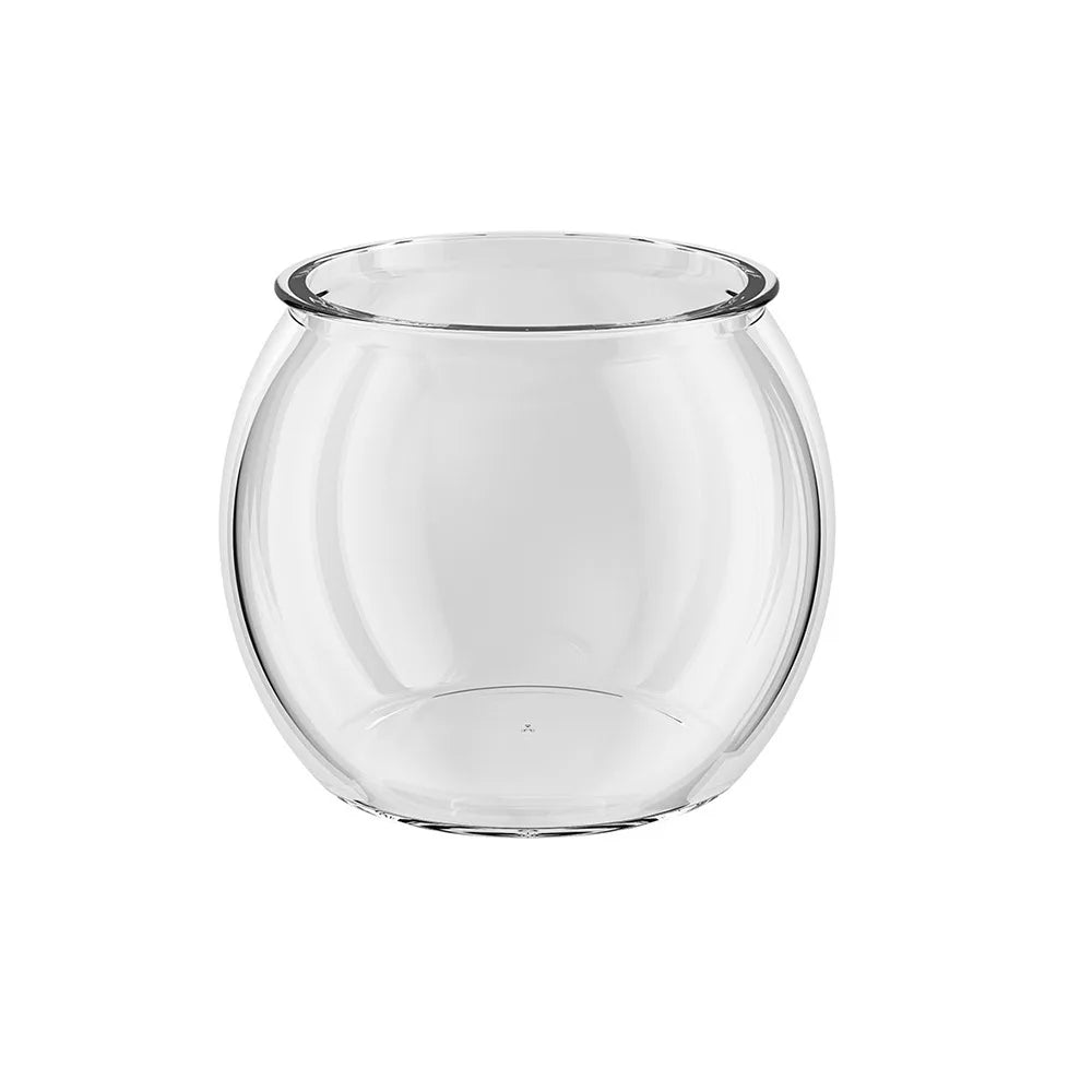 Ultra Clear Round Fish Bowl Goldfish Bowl Household Desktop Fish Tank 360-Degree View Shatterproof Fish Viewing Tank
