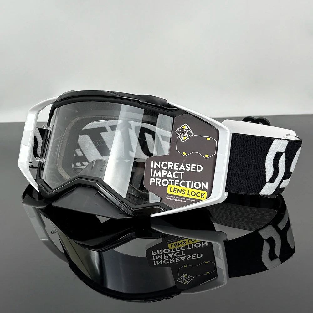 Gafas de Motociclismo, Equipo de Ciclismo, Gafas para Deportes al Aire Libre, Esquí, MX, ATV, Motocross, Carreras