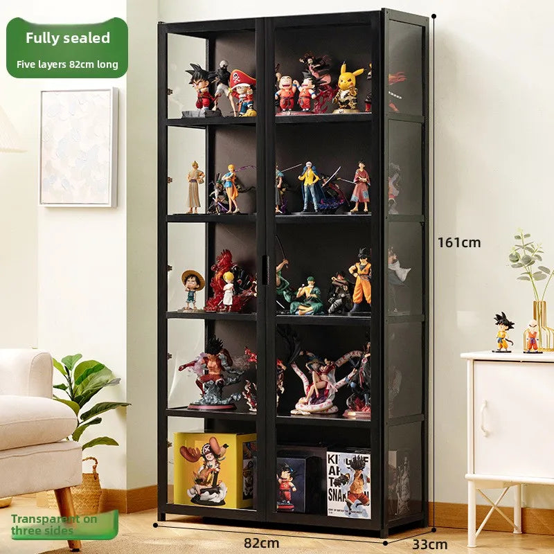Vitrina expositora de figuras firme, soporte de exhibición de acrílico para Lego, estante para productos que no son de vidrio, expositor para modelos de juguetes y cigarrillos.