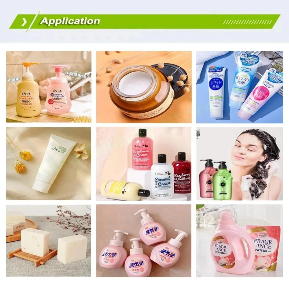 50-1000g Materia Prima Cosmética, Polvo de Glutamato de Cocoil Sódico, Surfactante para Champú y Gel