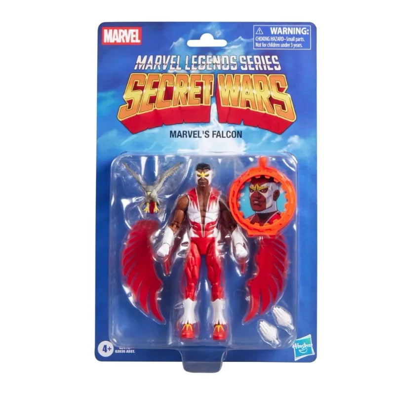 Hasbro Marvel Legends Series Secret Wars Spider-Man Alien Costume Falcon Daredevil Constrictor Absorbing Man Tarjeta coleccionable