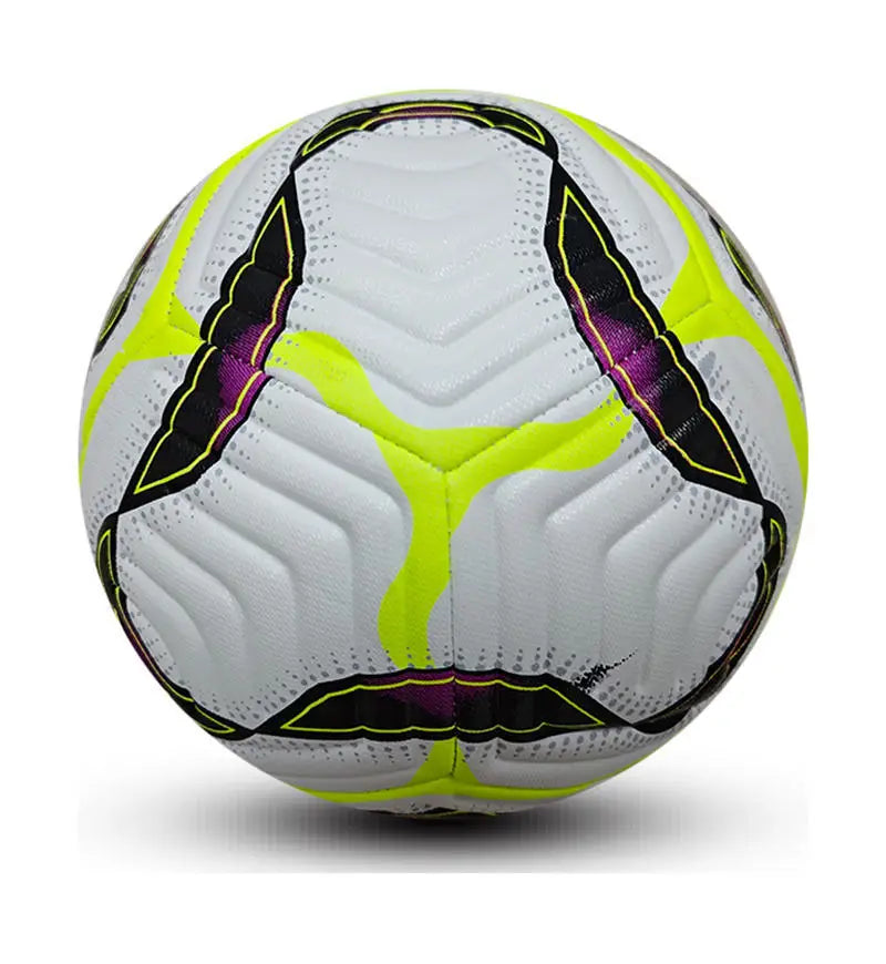 Pelotas de fútbol más nuevas, tamaño estándar 5, Material PU, alta calidad, juego oficial al aire libre, entrenamiento de fútbol, fútbol sin costuras