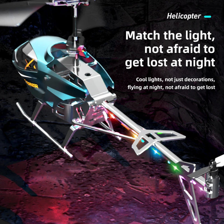 Helicóptero RC de 3,5 canales XK913 iluminado resistente a caídas juguete volador para niños regalo de Control remoto amigable para principiantes para niños mayores de 6 años