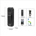 Mini cámara HD 1080P, grabadora de vídeo Digital pequeña portátil, videocámara de videovigilancia de visión nocturna, cámara corporal de policía infrarroja