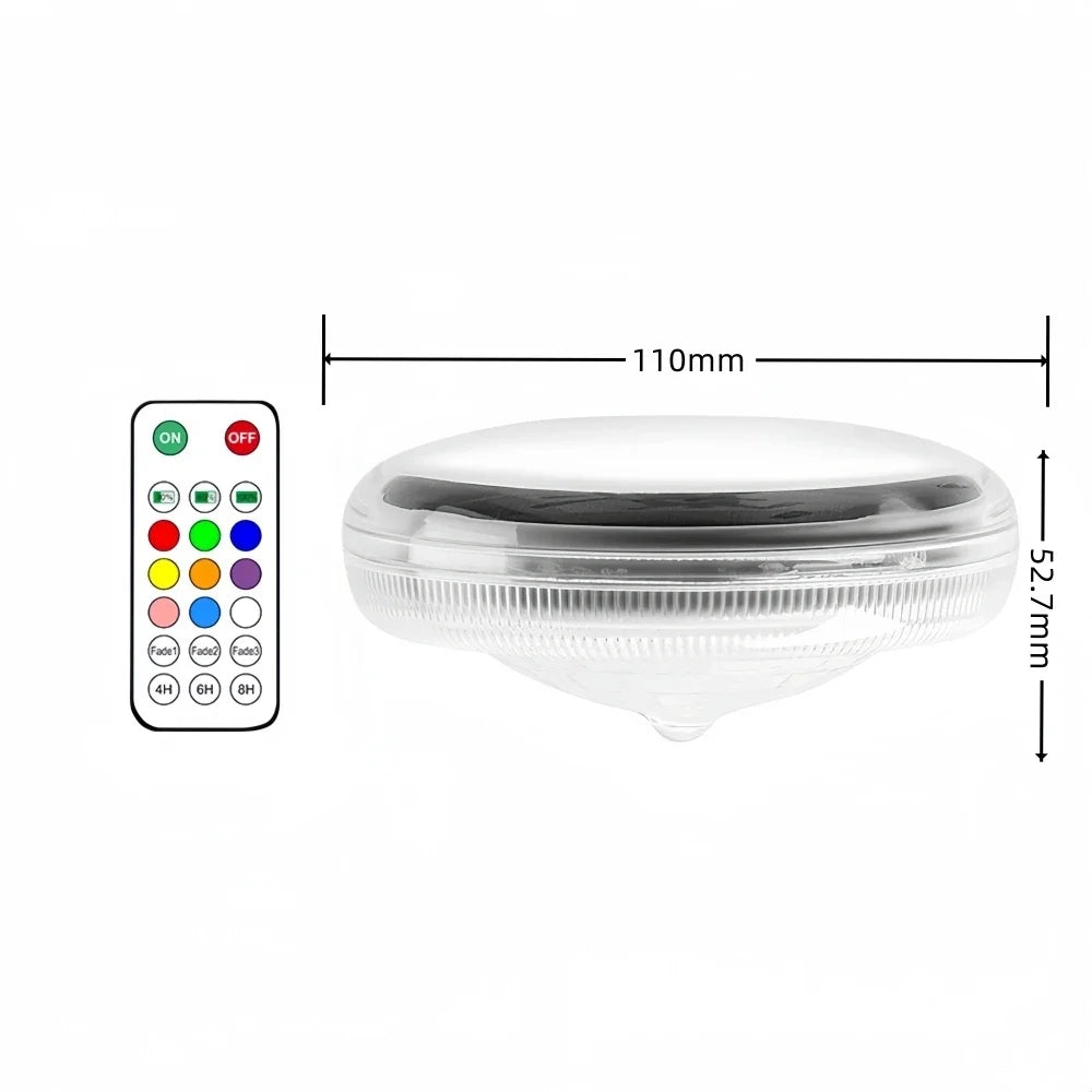 Solar Floating Pool Lights RGB Color Changing Pool Floating Light LED Solar Pool Lights for Pool Garden Path Party Decoration