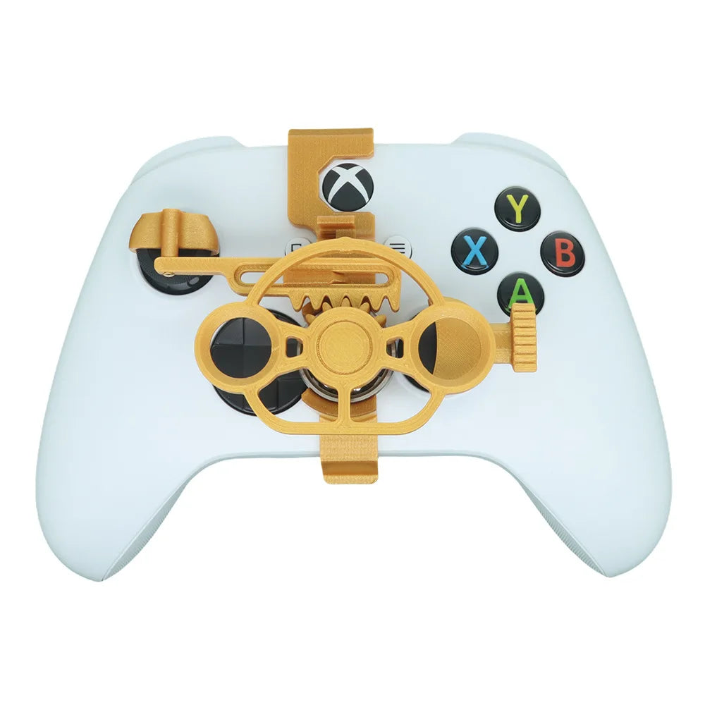Mini volante para Xbox Series X/Series S para juegos de carreras, impresión 3D, controlador auxiliar, joystick de juego, simulador, mando.