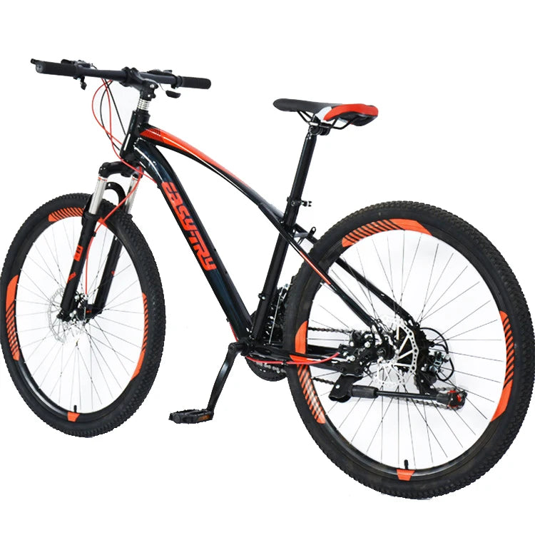 Bicicleta de montaña MTB de 29 pulgadas, 21 velocidades, marco de acero, frenos de disco, China