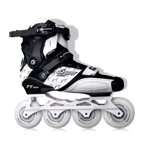 Patines de fibra de carbono Freestyle de 4 ruedas, patines de ruedas profesionales, patín de Slalom en línea para adultos