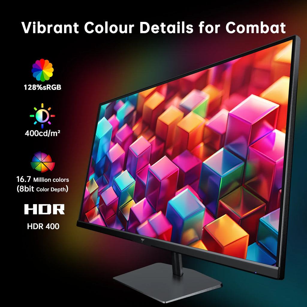 Monitor para juegos KTC de 24.5 pulgadas, 400Hz/240Hz |   IPS Rápido de 1ms |   Monitor FHD 1080P |   HDR 400 128% sRGB |   HDMI x2, DP x2 | Monitores VESA de 360Hz con Ajuste de Inclinación, Color Gris Plateado, H25X7