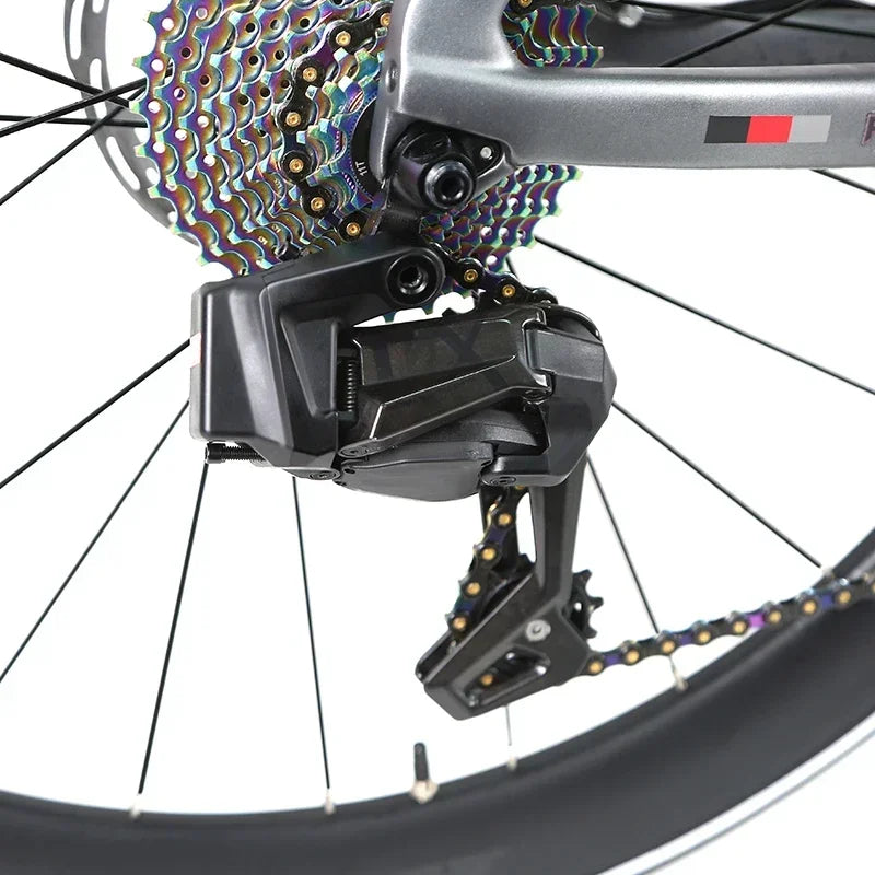 TWITTER R12pro Electronic Shifting EDS TX-2*12S Hydraulic Disc Brake Racing Carbon Fiber Road Bike Wireless bicicleta велосипеды
