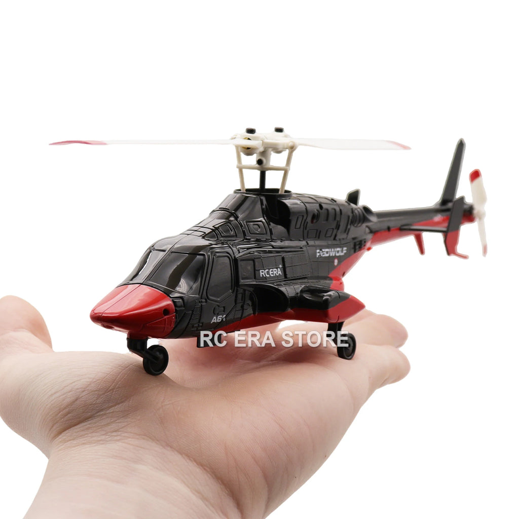 RC ERA A61 Mini Airwolf 4CH RC helicóptero 2,4G 6-Aixs giroscopio estabilizado mantenimiento de altitud Helicóptero de Control remoto juguetes para chico adulto