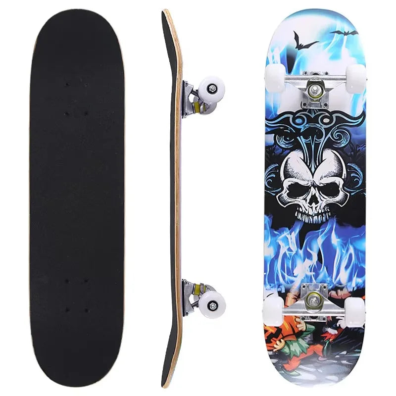 Patineta Infantil de 80 * 20cm con Logotipo y Diseño Personalizados, Patineta Económica de Cuatro Ruedas, Venta Popular