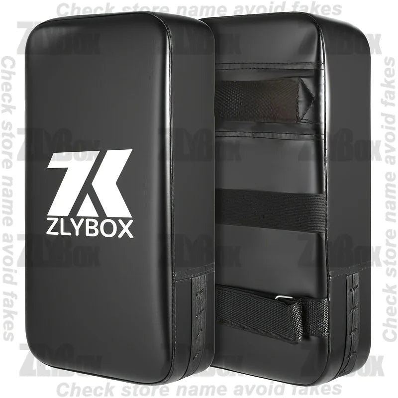 Objetivo Profesional de Muay Thai y Kickboxing - Almohadilla de Entrenamiento Ergonómica, Duradera y de Alta Calidad, Adecuada para Práctica de Artes Marciales, Gimnasio en Casa (Rojo/Azul/Negro) Ejercicios de Fitness