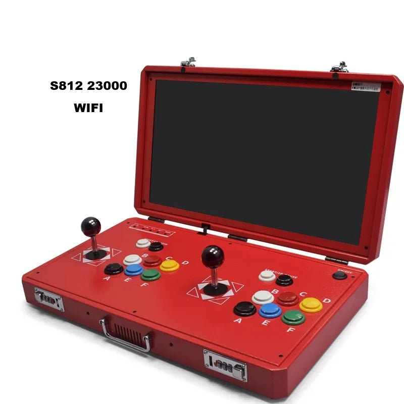 Armario Arcade de 20 pulgadas, caja Pandora H3 S812, máquina de 23000 juegos, doble botón de Joystick con moneda Slooter, consola Arcade Bartop