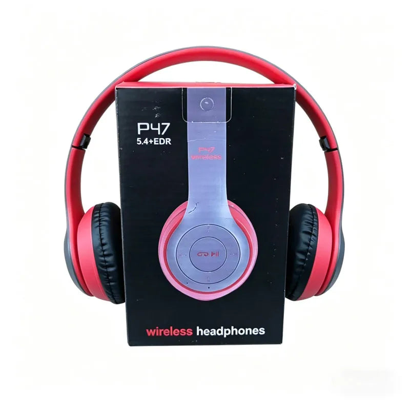 Auriculares Bluetooth 5.0 plegables, inalámbricos, para juegos y deportes, con sonido HiFi, circumaurales, para Huawei, Xiaomi, Apple, teléfono, PC y tableta