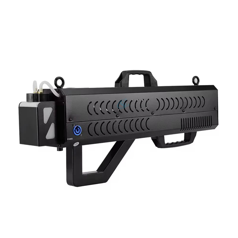 Pistola de humo LED RGB de 1500W, equipo de efectos especiales para escenarios, pulverizador de humo para DJ, discotecas, fiestas y bodas