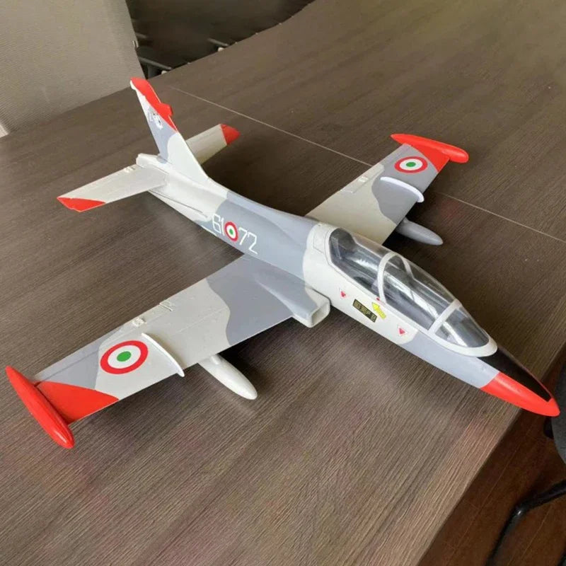 MB-339, avión de combate de 50 mm, modelo de espuma para montar en exteriores, avión de ala fija, MB339, juguete para adultos con control remoto, kit, versión PNP.