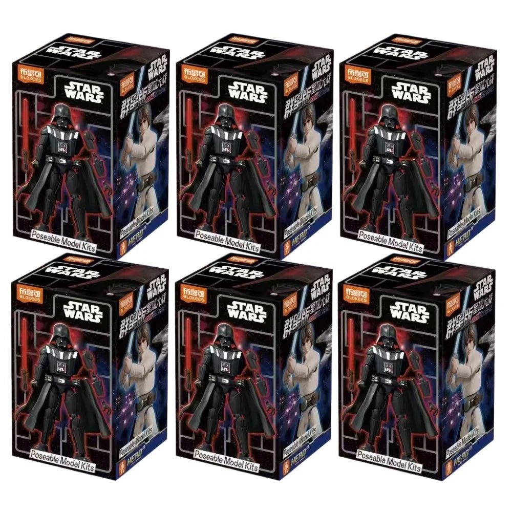 Blokees Star Wars Galaxy Edition Vol.3: Colección de Juguetes de Héroes con Marcajes de la Fuerza, Caja Sorpresa, Figura de Acción para Niños, Regalo