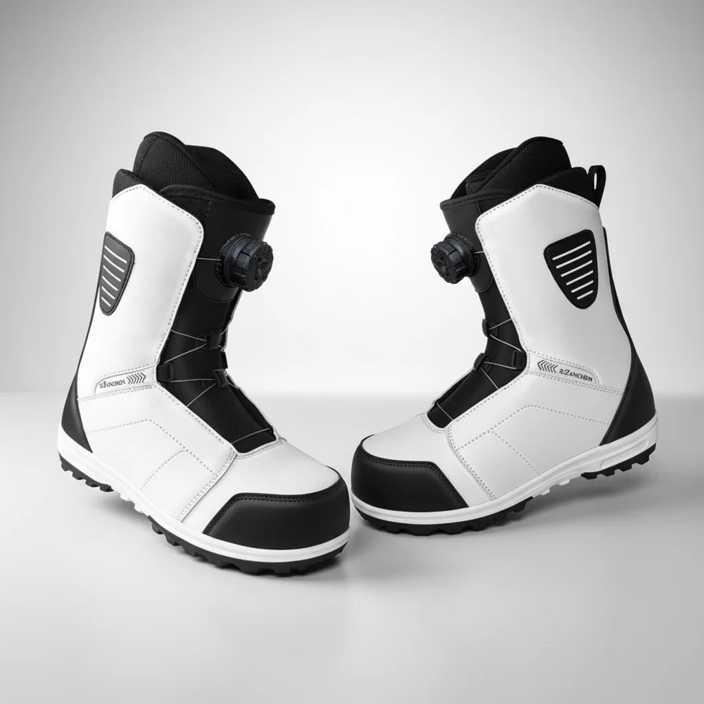 Botas de Nieve para Adultos, Antideslizantes, Impermeables, Cálidas, para Hombres y Mujeres, con Sistema de Ajuste Rápido de Alambre de Acero