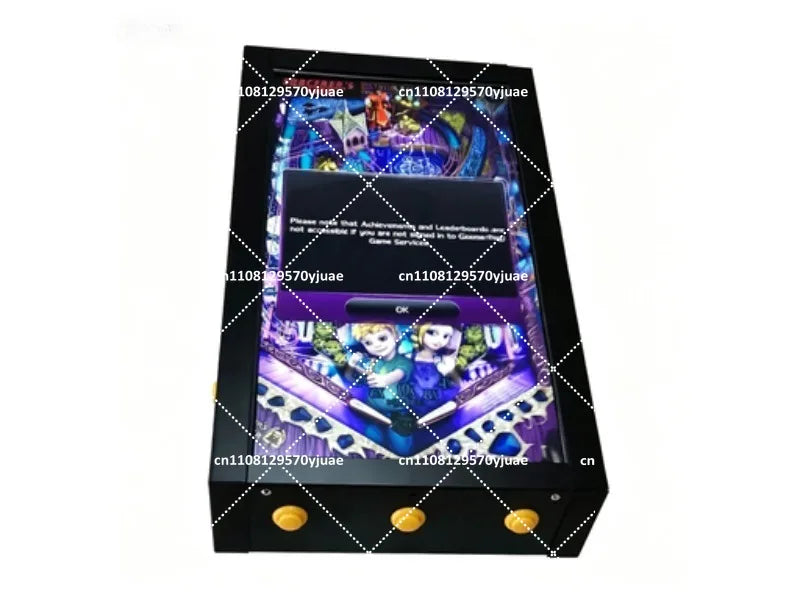 Máquina de Pinball Virtual, Operada con Monedas, Juego de Arcade