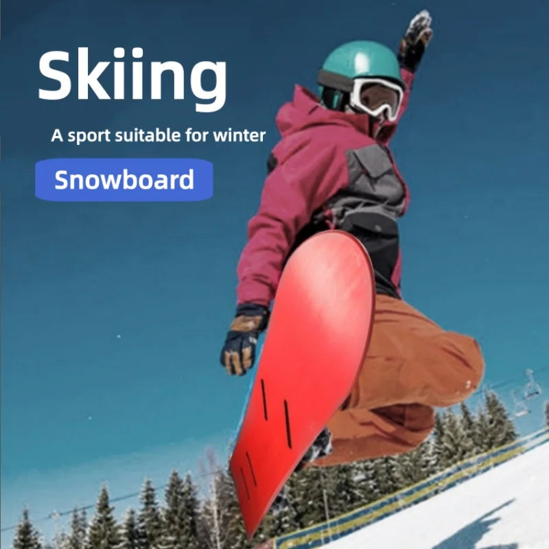 Set de Snowboard para Principiantes con Fijaciones, Equipo de Esquí Todo Terreno, Equipo de Aprendizaje Universal para Hombres, Mujeres, Adultos y Niños