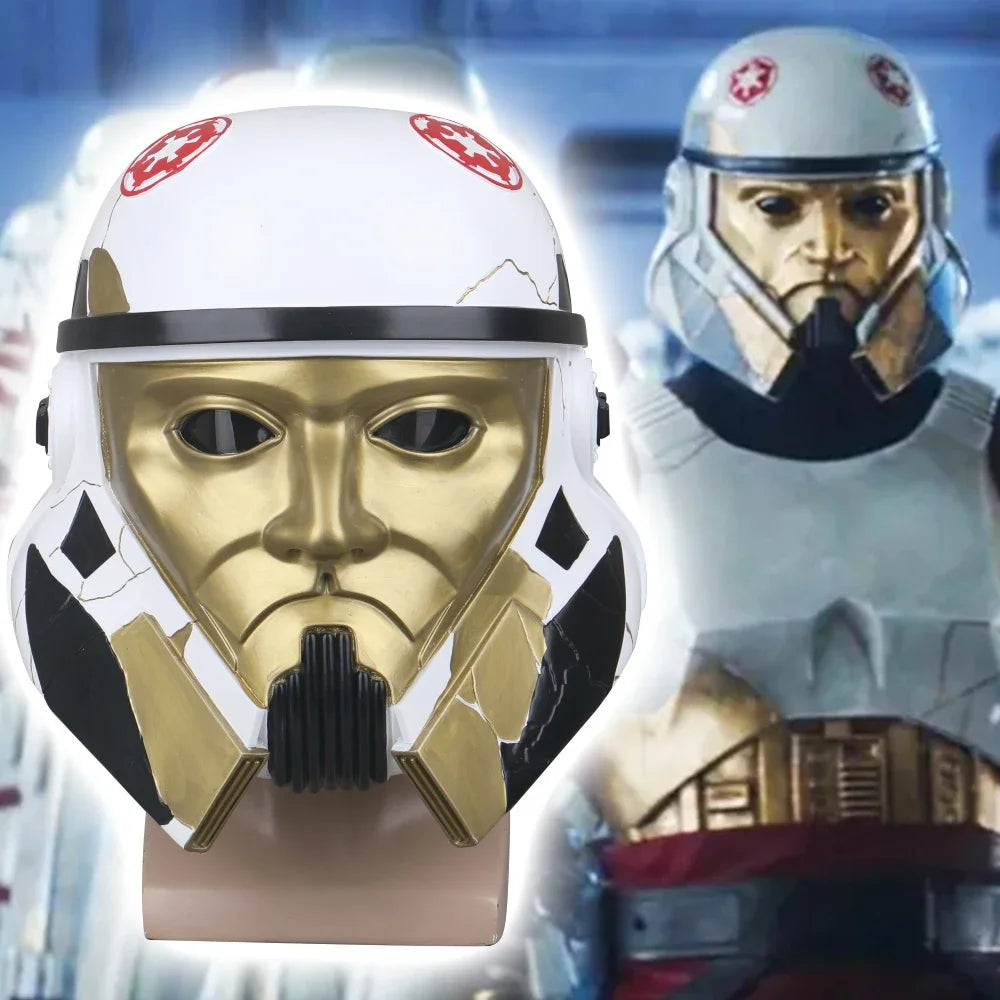 Casco de Cosplay SW, Máscara del Capitán Enoch, Casco de Soldado de Noche, Casco Mandaloriano, Accesorios
