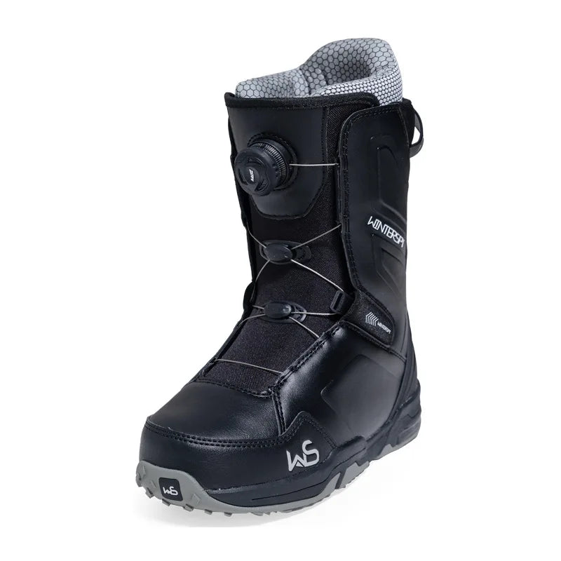 Botas de Snowboard Fit System Freestyle para Hombre y Mujer, Ligeras, Duraderas, Impermeables, con Amortiguación en la Parte Superior, Resistentes al Frío, para Invierno