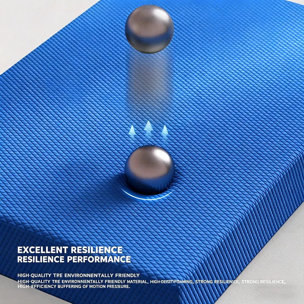 Alfombrilla de Equilibrio TPE Antideslizante, Gruesa, de Espuma de Alta Resiliencia para Estabilidad del Core, Yoga, Entrenamiento Físico, 50x40cm