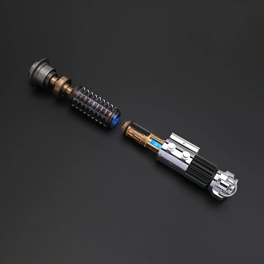 Obi-Wan EP4 Crystal Warehouse NeoPixel TXQSTUDIO Replica Lightsaber Metal Hilt Led Blade Cosplay Toys For Adult Sword Jedi