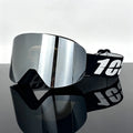 Gafas de esquí y snowboard unisex para exteriores con lente magnética, antivaho, protección UV400, a prueba de viento, gafas de motocross, máscara de esquí.