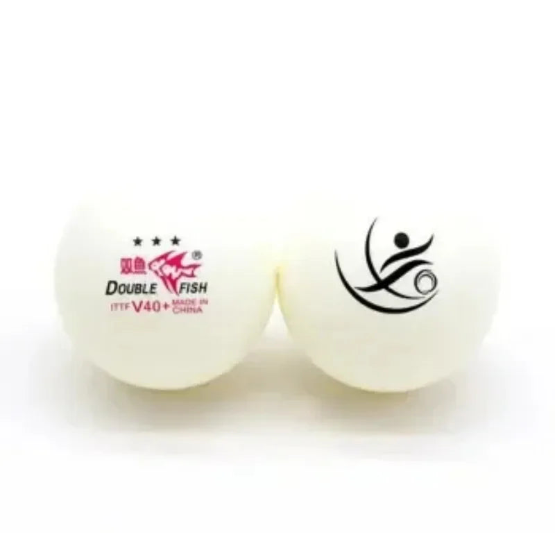 Pelotas de ping pong Double Fish, 3 estrellas, V40+, oficiales, 3 estrellas, edición limitada, Durban World, 2021