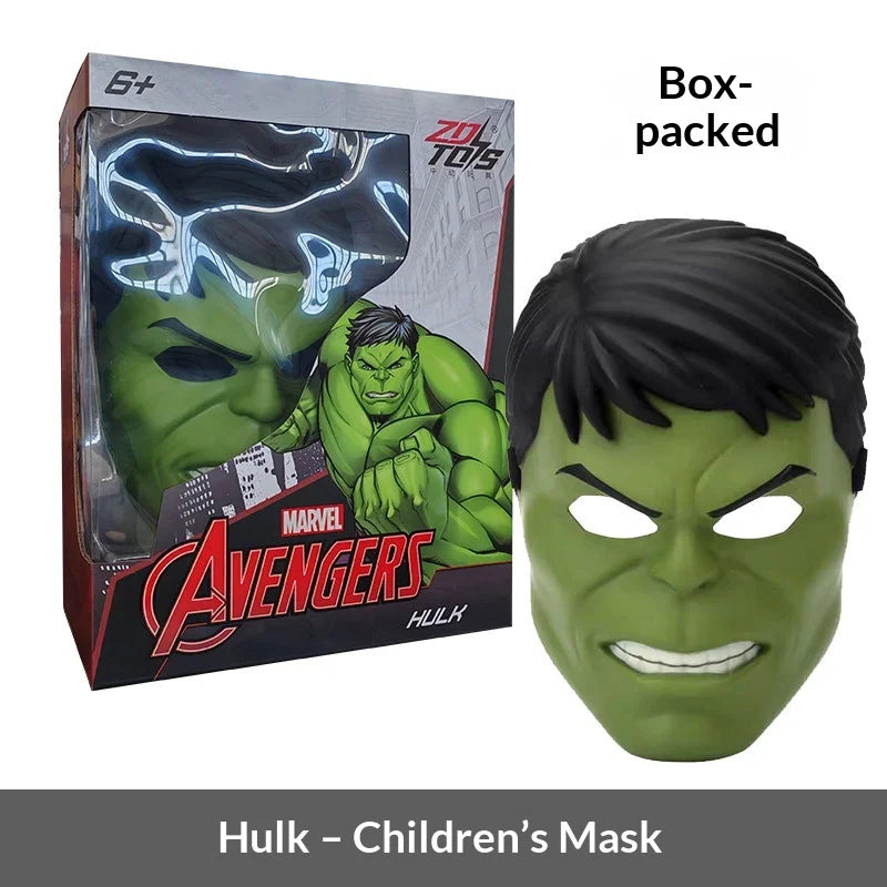 Máscara original de Hulk de Marvel, escala 1/1, para usar en disfraces de cosplay, fiestas de superhéroes, juegos de rol, Halloween, Navidad, regalo y decoración para los fans.