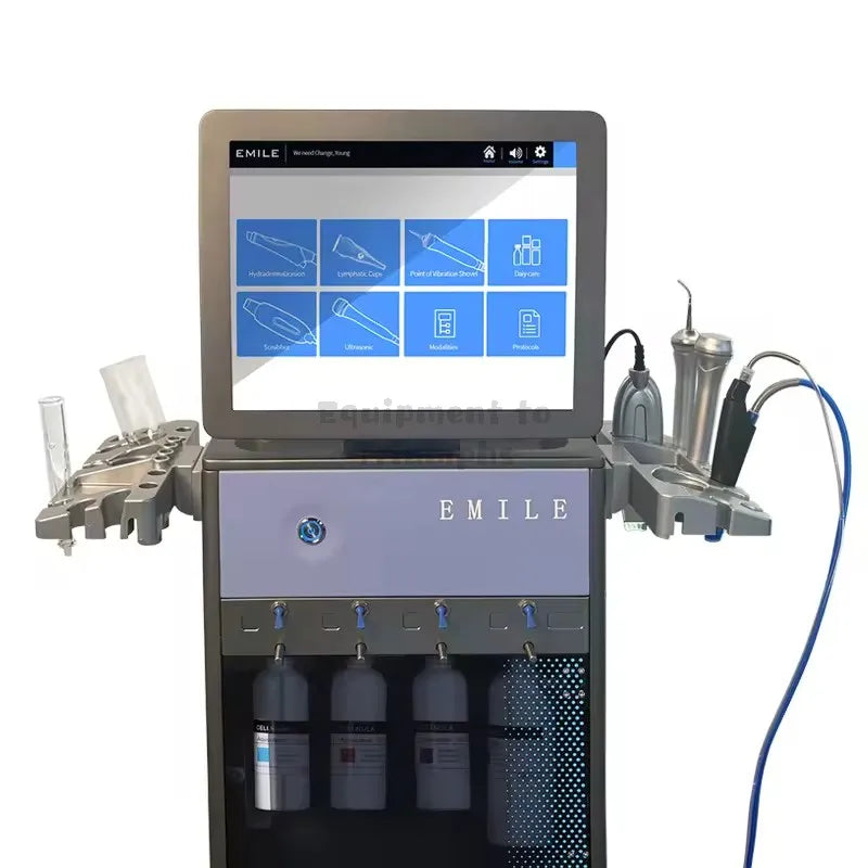 Instrumento Multifuncional 6 en 1 para el Cuidado de la Piel, Purificación, Nutrición Profunda, Reafirmación y Reparación, Dispositivo para Salones de Belleza