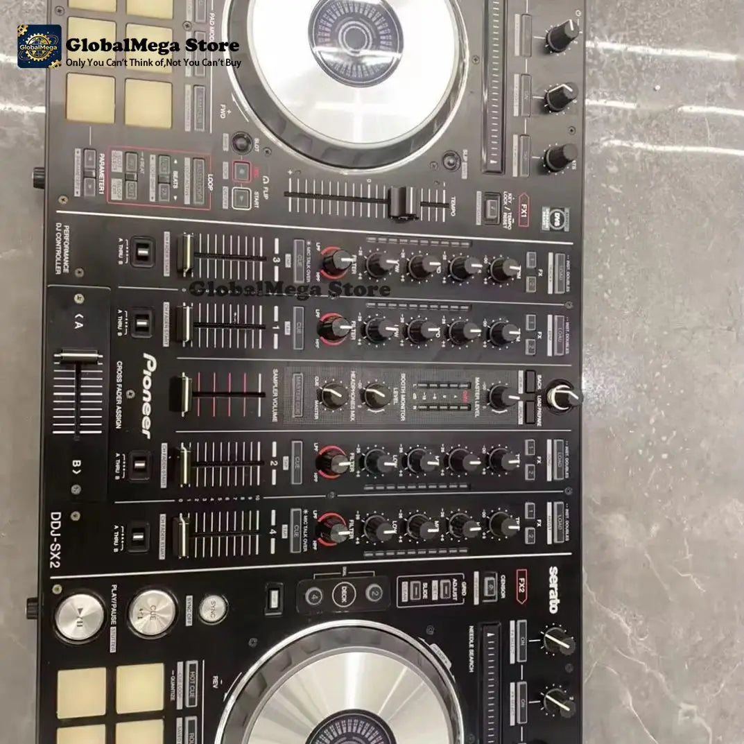 Consola de Música Profesional de 4 Canales DDJ-SX2 de Pio DJ's Usada, Mezclador Amplificado para Actuaciones de DJ